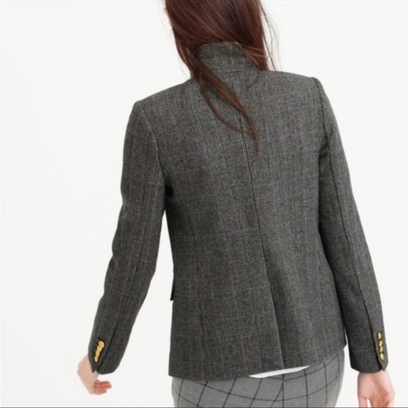 J. Crew Regent Blazer in Glen Plaid - Picture 2 of 9